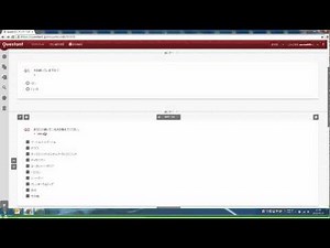 【クエスタント操作動画】質問オプション機能②質問分岐（出し分け）設定