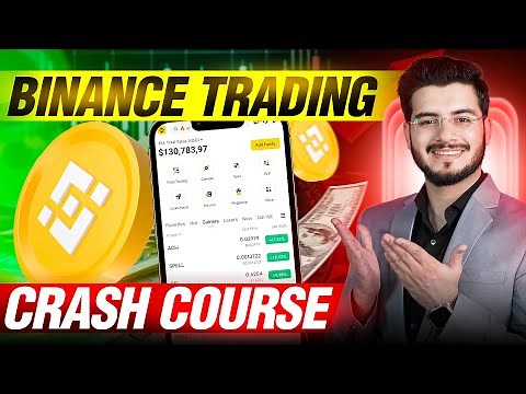 Binance Trading Crash Course for Beginners 2025 | Complete Free Crypto Trading Guide in Urdu/Hindi