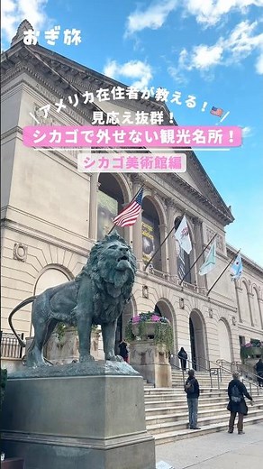 アメリカ在住者が教える！🇺🇸見応え抜群！シカゴで外せない観光名所！#アメリカ #アメリカ移住#アメリカ生活 #海外旅行 #ワーホリ#シカゴ #シカゴ観光