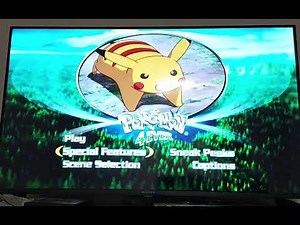 Pokémon 4Ever (2002: USA) 2003 DVD Menu Walkthrough