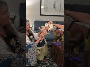 Betty-Anne Daviss demonstrates the Crowning Touch