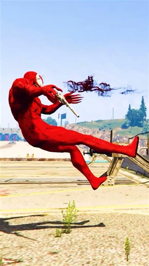 GTA 5 | Spiderman vs Venom | Euphoria physics | Alien gun funny Ragdoll