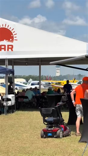 SUN 'n FUN Aerospace Expo | Enjoy delicious food and cold drinks under a shade tent at The Sandbar, located just north of Paradise City. With a wide-open view and live... | Instagram