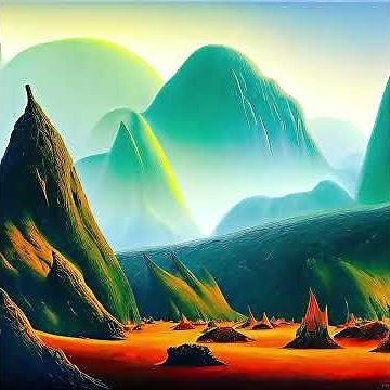 Landscape Interpolation - AI Animation !!! (Deforum Stable Diffusion)