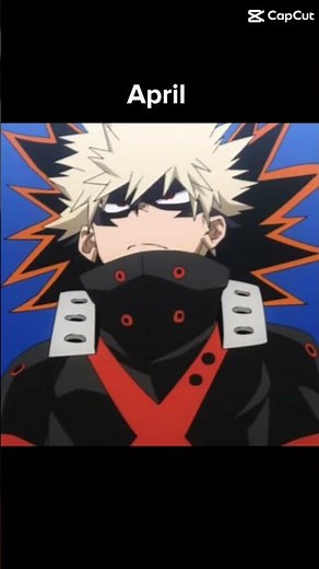 Your birthday month your MHA character. Tell me what character shares a birthday with you #anime