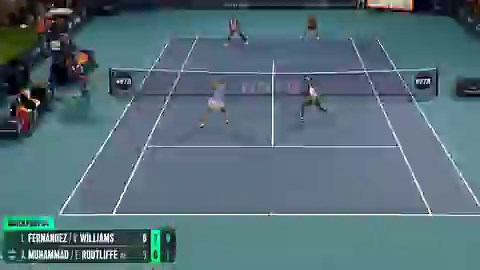 Leylah Fernandez was "heartbroken" after losing her Miami doubles match with Venus Williams but said Venus gave her words of encouragement that've stuck with her here in Charleston:"I had a couple of easy shots, easy volleys, and I missed. I was really heartbroken at the end of the match because I really wanted to end the day with a win. And she told me I played great, just to keep going, keep forward [and that] If we all had a time machine, we would use it, but we don't, so just keep moving for