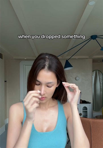 When You Dropped Something: A Comical Reaction