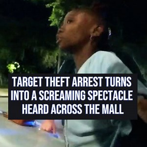 11K views · 149 reactions | Target Theft Arrest Turns Into a Screaming Spectacle Heard Across the Mall Officers confronted her for shoplifting, but no one expected the outburst that followed. Her reaction echoed through the entire mall — and body cam captured it all. #BodyCamFootage #ShopliftingArrest #TargetTheft #PublicMeltdown | Thin Blue Line | Facebook
