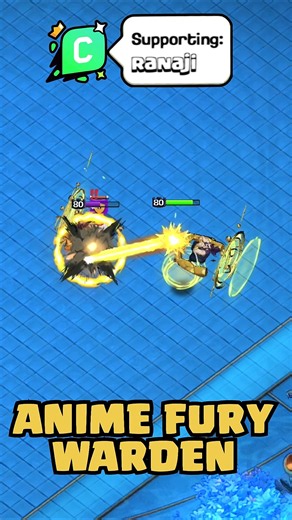 Anime Fury Warden Skin Gameplay 😳🔥Clash of Clans #Shorts #coc
