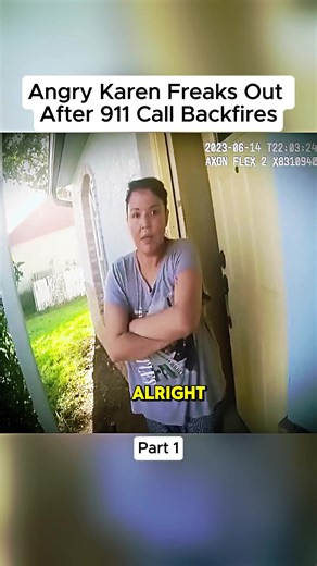 Angry Karen Freaks Out After 911 Call Backfires-1 | karen