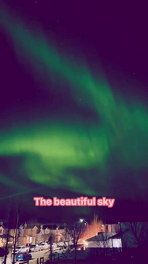 Northern lights in Fort McMurray, AB, Ca. #highlights #highlightseveryone #highlightseveryonefollowers | Charity Pascua Escobar