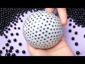 Satisfying Crunchy Slime Mixing ASMR Slime Sounds