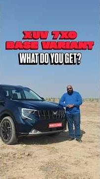 Mahindra XUV 7XO now starts from the AX variant, which is priced from Rs. 13.66 lakh (ex-showroom).