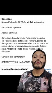 144K views · 2.7K reactions | #nissan #pathfinder #frontier #caminhonete #barata #blindada #raro #linaresbr #felipelinares #reelsviralシ #carros #automotivo | Felipe Linares | Facebook