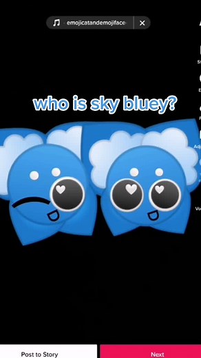 ‏#emojicat #sky #catemoji #blue #emojiheatisbad #☁🍀🐯