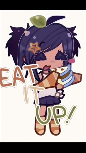 🍰 EAT IT UP! #testanimation #animation #animationmeme #gacha #gachalife