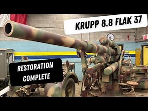 8.8 cm Flak 37 Restoration Complete