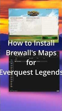 How to install Brewall's Maps for Everquest Legends #eql #everquestlegends