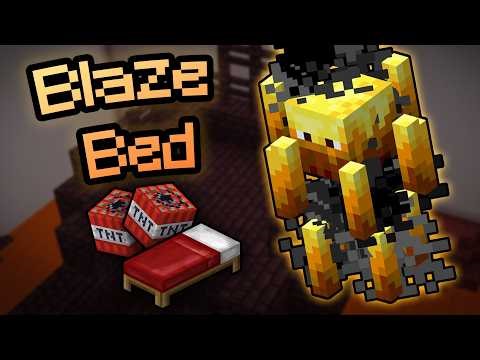 How to Blaze Bed (Increase Blaze spawn rate)