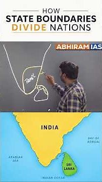 How State Boundaries Divide Nations? | Nation vs State | UPSC/APPSC/TGPSC|