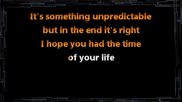 Green Day • Good Riddance (Time Of Your Life) (CC Karaoke / Instrumental)