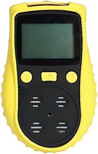 Multi-Gas (4-Gas) Detector, Portable CO/ H2S/O2/LEL Gas Monitor with High Accurate Sensors and Give Sound, Light and Vibration Alarms