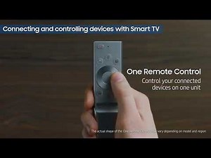 Samsung Smart TV Simple to connect, easy to control