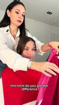 Real Life Color Analysis #agilestyling #coloranalysis #fashion