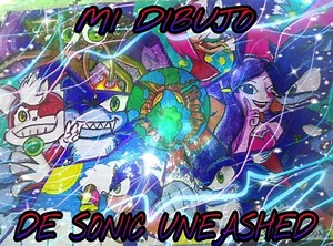 🌙MI DIBUJO DE SONIC UNLEASHED🌙 | Sonic the Hedgehog Español Amino