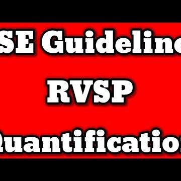 Right Ventricular Systolic Pressure ASE 2023 Guidelines Echocardiography