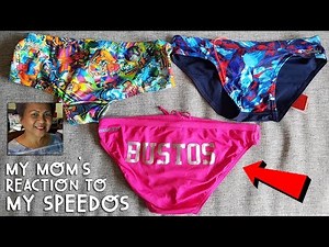 MY MOM'S REACTION TO MY SPEEDOS! | Vlog #182