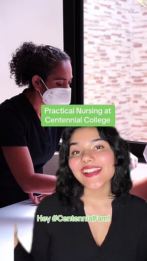 Calling all aspiring nurses! Check out #CentennialCollege's Practical Nursing Program! Join the #CentennialFam and experience an immersive student life like never before, get hands-on training, and real-world experience.