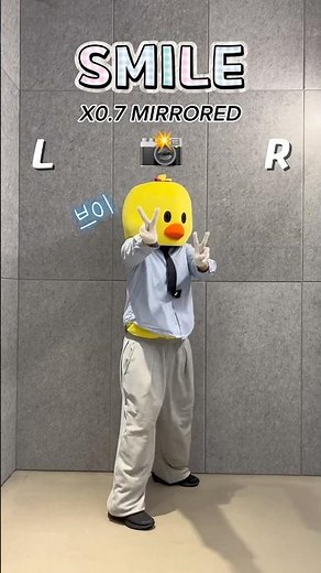 수마일👔 - SMILE X0.7MIRRORED 느리게🐌안무배우기 (거울모드) 🐥💗#SMILE #SMILE챌린지
