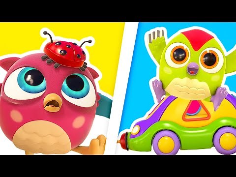 Baby cartoons for kids. Learning baby videos. Hop Hop the owl Cartoon full episodes.