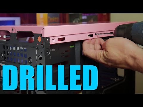 Drilling Out PC Case Rivets | Project KasuKitty | Pt 1 |