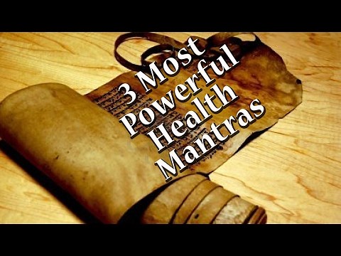 3 Most Powerful Mantras for Health and Long Life - Positive Energy to Recover from Diseases