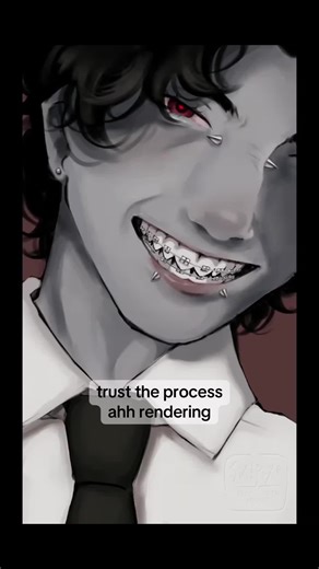 Does he look like a shark enough #fanart #ocart #speedpaint #digitalart #nicosnextbots