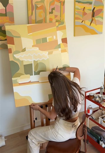 Lost in the Art: Commissions Open for Abstract Painting