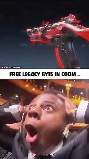 This might be the FREE Legacy BY15 in CODM?!😳