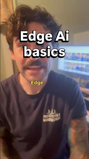 Basics of edge Ai. #tech #technology #ai