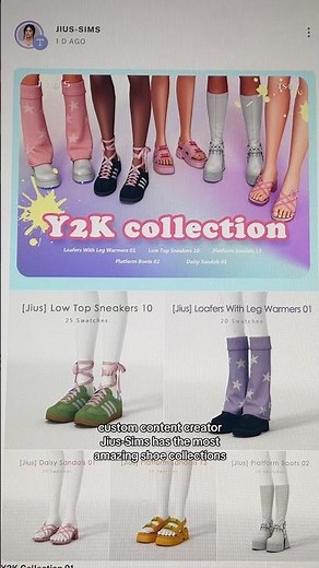 BEST cc creator for shoes in The Sims 4!