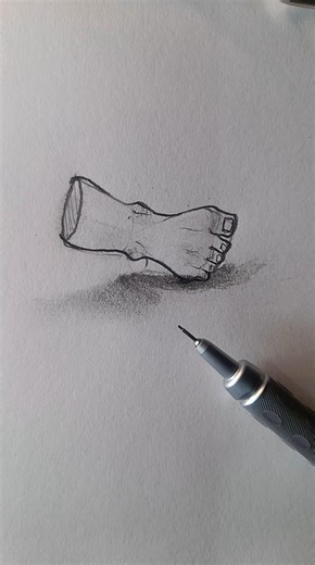 This Is Level 3 Foot Skill 👀 #art #shorts #foryou #tutorial #satisfying #easy #anatomy