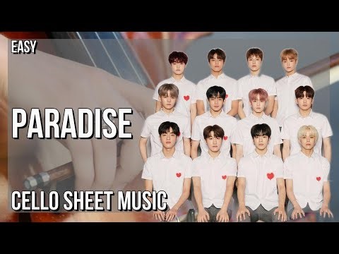 SUPER EASY Cello Sheet Music: How to play Paradise by Treasure