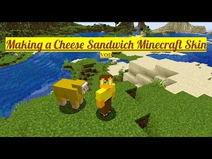 Creating MLP Cheese Sandwich Skin for Minecraft - VOD