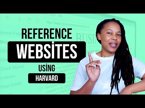 How to Reference a Website | Harvard Style