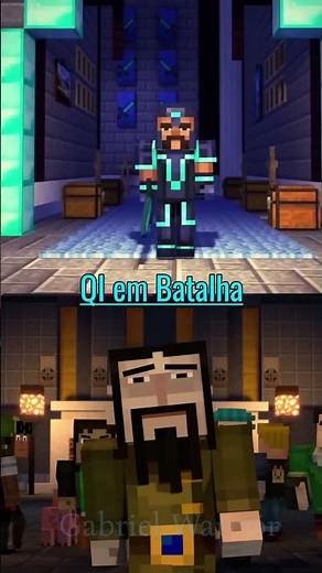 Gabriel VS Ivor 🗡🧪/ Minecraft Story Mode (MCSM)