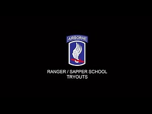 U.S. ARMY RANGER / SAPPER School Tryouts