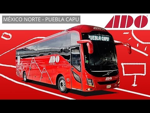 ADO Primera Clase Review #9 - México Norte A Puebla CAPU
