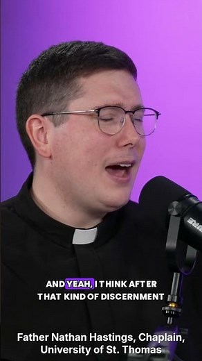Father Nathan Hastings Reflects on His Appointment as University of St. Thomas Chaplain
