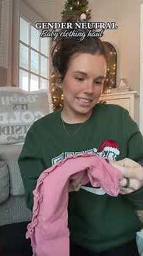 Gender-Neutral Baby Clothing Haul: Amazon & Baby Gap#BabyClothingHaul #GenderNeutralBaby